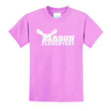 Mason Short Sleeve Moose Logo Pink T-Shirt